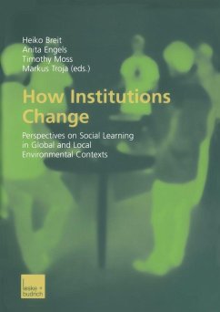 How Institutions Change (eBook, PDF)