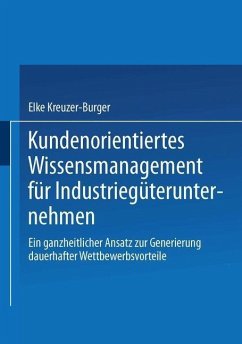 Kundenorientiertes Wissensmanagement für Industriegüterunternehmen (eBook, PDF) - Kreuzer-Burger, Elke