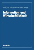 Information und Wirtschaftlichkeit (eBook, PDF)