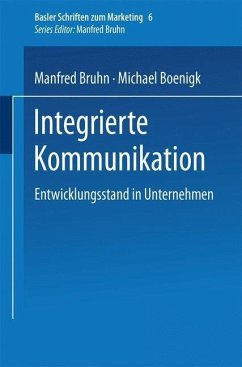 Cover Integrierte Kommunikation (eBook, PDF)