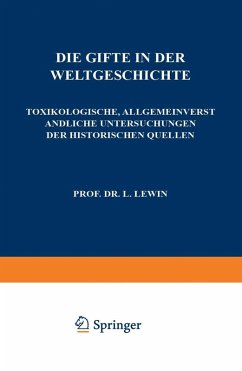 Cover Die Gifte in der Weltgeschichte (eBook, PDF)