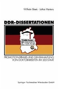 DDR-Dissertationen (eBook, PDF) - Mertens, Lothar