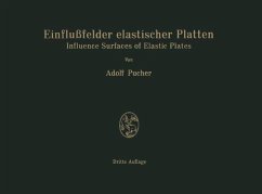 Einflußfelder elastischer Platten / Influence Surfaces of Elastic Plates (eBook, PDF) - Pucher, Adolf