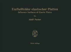 Cover Einflußfelder elastischer Platten / Influence Surfaces of Elastic Plates (eBook, PDF)