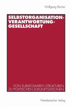 Cover Selbstorganisation, Verantwortung, Gesellschaft (eBook, PDF)