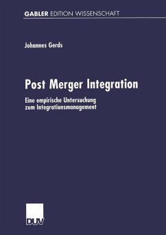 Post Merger Integration (eBook, PDF) - Gerds, Johannes