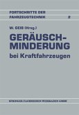 Geräuschminderung bei Kraftfahrzeugen (eBook, PDF)