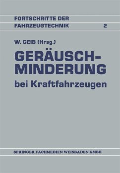 Geräuschminderung bei Kraftfahrzeugen (eBook, PDF) - Geib, Willi