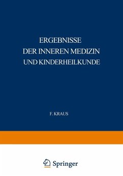 Ergebnisse der Inneren Medizin und Kinderheilkunde (eBook, PDF) - Langstein, L.; Meyer, Erich; Schittenhelm, A.; Brugsch, Th.