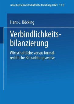 Verbindlichkeitsbilanzierung (eBook, PDF) - Böcking, Hans-J.