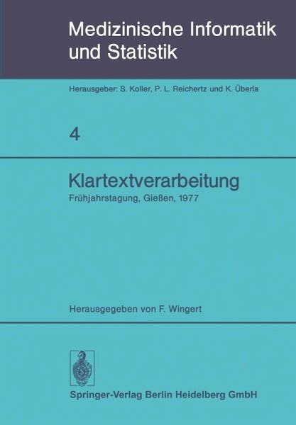 Klartextverarbeitung (eBook, PDF)