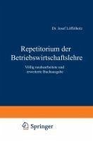 Repetitorium der Betriebswirtschaftslehre (eBook, PDF) - Löffelholz, Josef