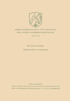 Cover Lübisches Recht im Ostseeraum (eBook, PDF)