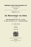 Zur Meteorologie von Athen (eBook, PDF)