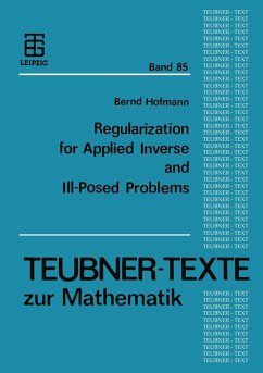 Regularization for Applied Inverse and Ill-Posed Problems (eBook, PDF)
