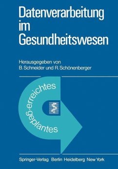 Datenverarbeitung im Gesundheitswesen (eBook, PDF) Cover Datenverarbeitung im Gesundheitswesen (eBook, PDF)