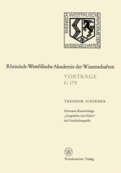 Cover Hermann Rauschnings 