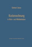 Kostenrechnung in Klein- und Mittelbetrieben (eBook, PDF)