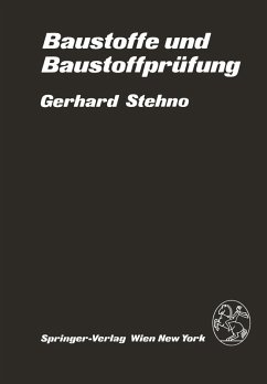 Baustoffe und Baustoffprüfung (eBook, PDF) - Stehno, G.