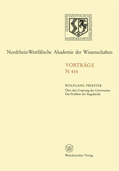 Über den Ursprung des Universums: Das Problem der Singularität (eBook, PDF) - Priester, Wolfgang