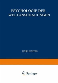 Cover Psychologie der Weltanschauungen (eBook, PDF)