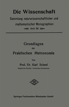 Cover Grundlagen der Praktischen Metronomie (eBook, PDF)