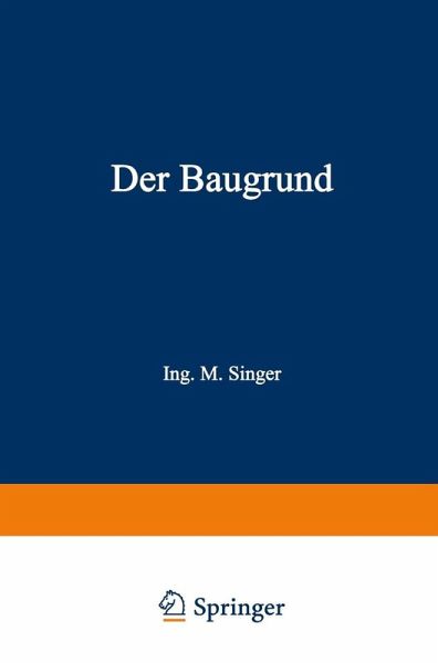 Der Baugrund (eBook, PDF) Der Baugrund (eBook, PDF)
