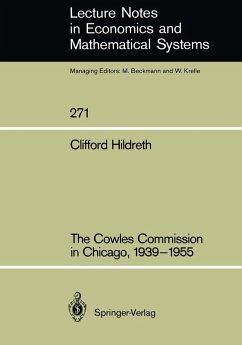 Cover The Cowles Commission in Chicago, 1939-1955 (eBook, PDF)