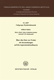 Über den Satz von Trotter mit Anwendungen auf die Approximationstheorie (eBook, PDF)