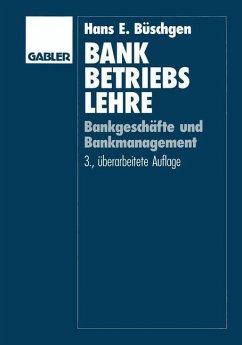 Bankbetriebslehre (eBook, PDF) - Büschgen, Hans E.