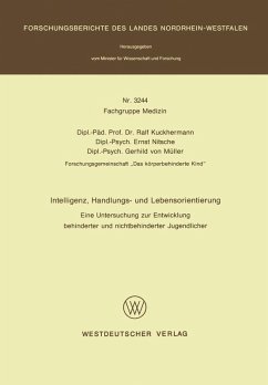 Cover Intelligenz, Handlungs- und Lebensorientierung (eBook, PDF)