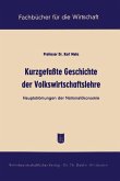 Kurzgefaßte Geschichte der Volkswirtschaftslehre (eBook, PDF)