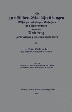 Cover Die juristischen Staatsprüfungen (eBook, PDF)