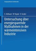 Untersuchung über energiesparende Maßnahmen in der wärmeintensiven Industrie (eBook, PDF)