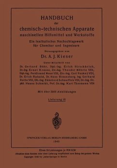 Cover Handbuch der chemisch-technischen Apparate maschinellen Hilfsmittel und Werkstoffe (eBook, PDF)