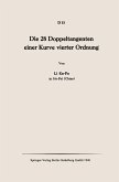 Die 28 Doppeltangenten einer Kurve vierter Ordnung (eBook, PDF)