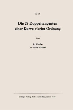 Die 28 Doppeltangenten einer Kurve vierter Ordnung (eBook, PDF) - Li, En-Po