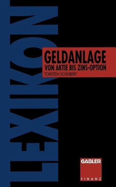 Lexikon Geldanlage (eBook, PDF) Lexikon Geldanlage (eBook, PDF)