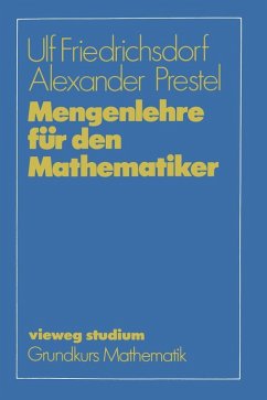 Mengenlehre für den Mathematiker (eBook, PDF) - Friedrichsdorf, Ulf; Prestel, Alexander