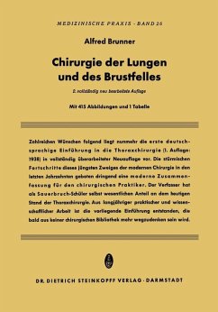Cover Chirurgie der Lungen und des Brustfelles (eBook, PDF)