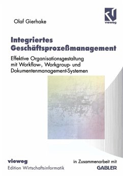 Integriertes Geschäftsprozeßmanagement (eBook, PDF) - Gierhake, Olaf
