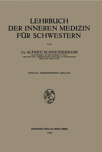 Lehrbuch der Inneren Medizin für Schwestern (eBook, PDF)