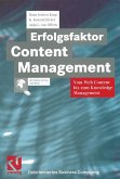 Erfolgsfaktor Content Management (eBook, PDF)