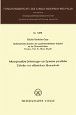 Inkompressible Strömungen um Systeme paralleler Zylinder von elliptischem Querschnitt (eBook, PDF)