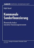 Kommunale Sonderfinanzierung (eBook, PDF)