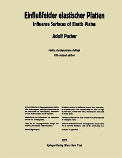 Einflußfelder elastischer Platten / Influence Surfaces of Elastic Plates (eBook, PDF) - Pucher, Adolf