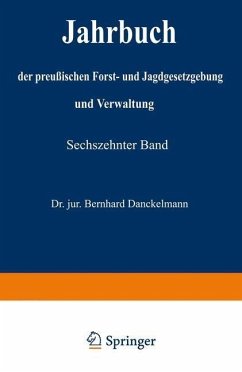 Cover Jahrbuch der Preußischen Forst- und Jagdgesetzgebung und Verwaltung (eBook, PDF)