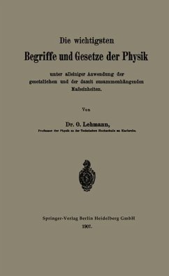 Cover Die wichtigsten Begriffe und Gesetze der Physik (eBook, PDF)