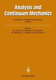 Analysis and Continuum Mechanics (eBook, PDF)