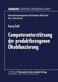 Computerunterstützung der produktbezogenen Ökobilanzierung (eBook, PDF)